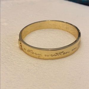 Lilly Pulitzer Gold Cuff Bracelet